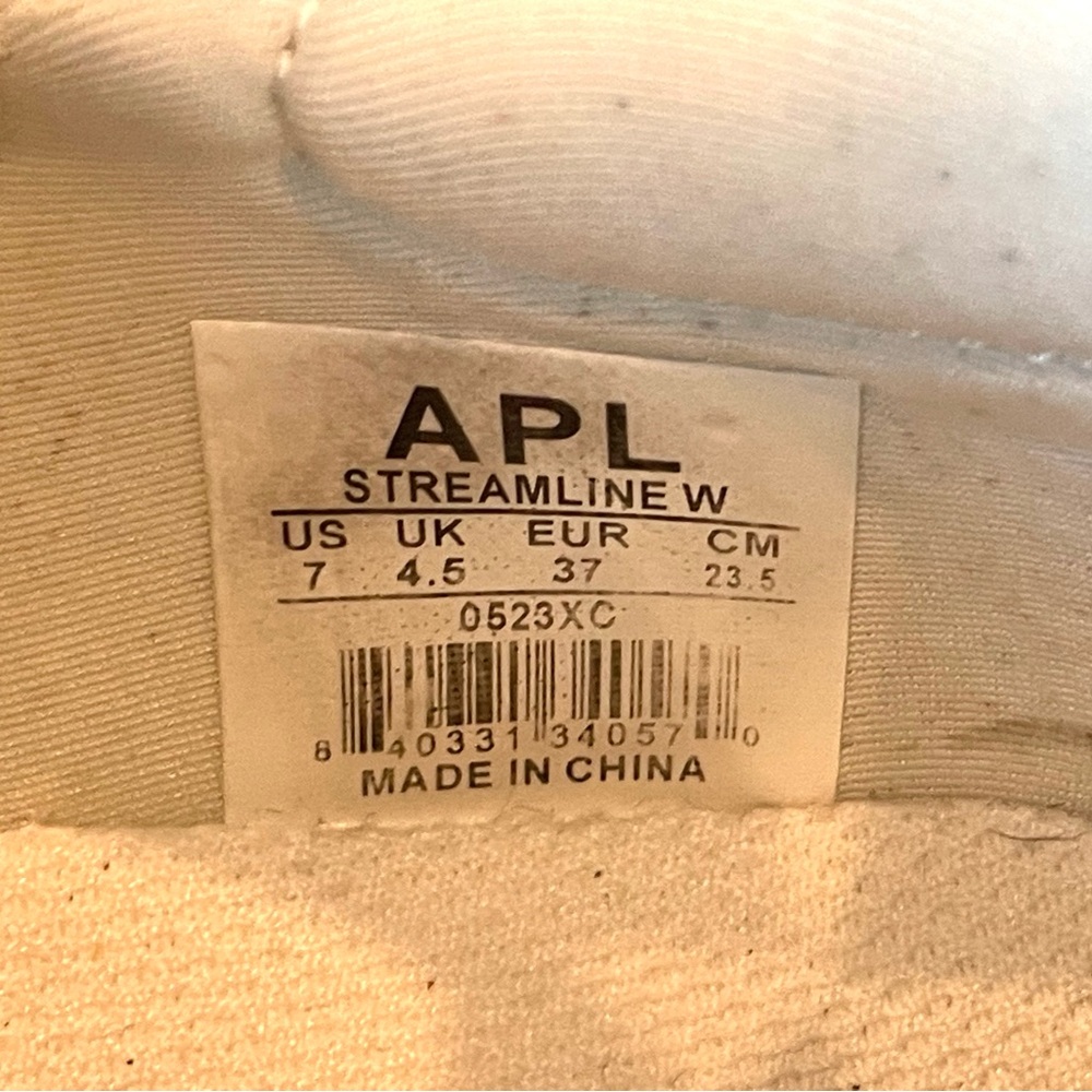 APL Athletic Propulsion Labs Streamline Running Shoe, navy/white, worn once, sz7 - Picture 5 of 16